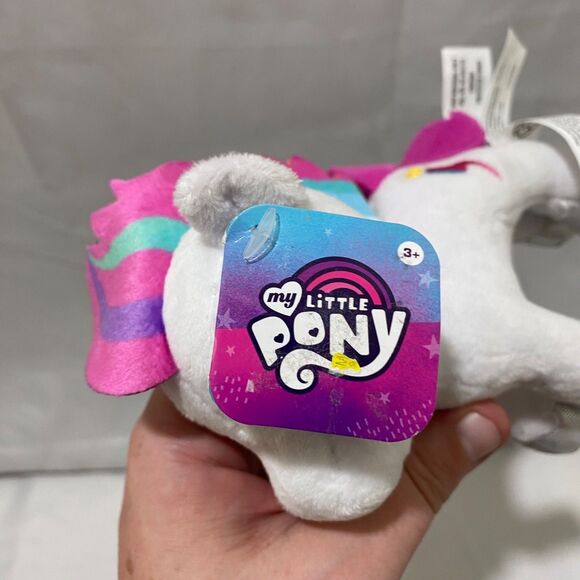 My Little Pony Zipp Storm Pegasus Plush 8” Hasbro 2021 Stuffed Animal Toy - Picture 5 of 7